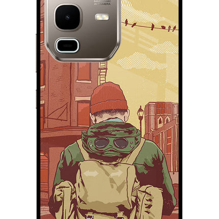 Adventurous Infinix Note 50s 5G Plus Metal Case Back Cover by Casekaro