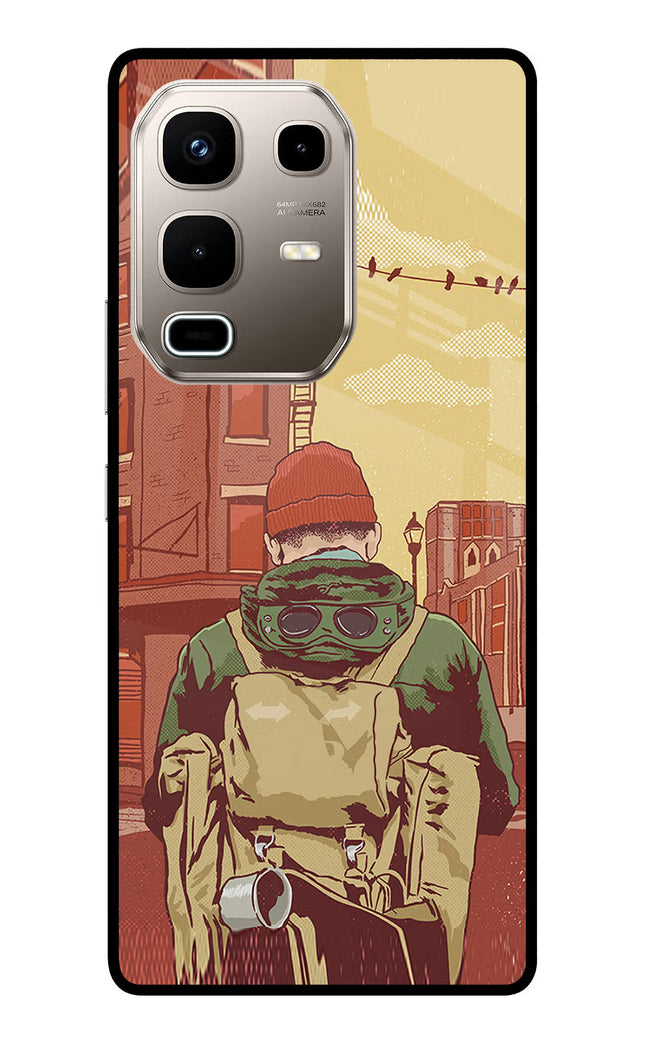 Adventurous Infinix Note 50s 5G Plus Metal Case Back Cover by Casekaro