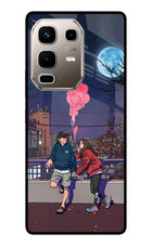 Chilling Couple Infinix Note 50s 5G Plus Metal Case Back Cover by Casekaro