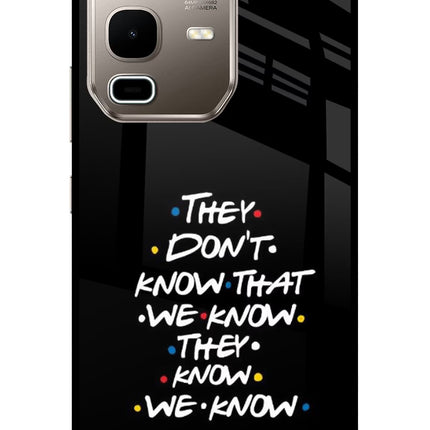 FRIENDS Dialogue Infinix Note 50s 5G Plus Metal Case Back Cover by Casekaro