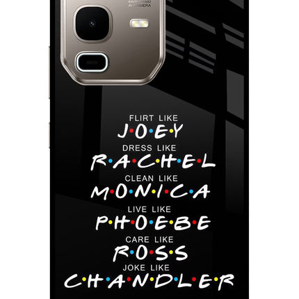 FRIENDS Character Infinix Note 50s 5G Plus Metal Case Back Cover by Casekaro