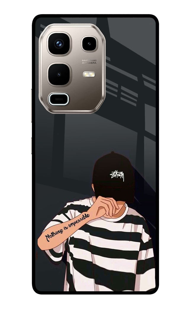 Aesthetic Boy Infinix Note 50s 5G Plus Metal Case Back Cover by Casekaro