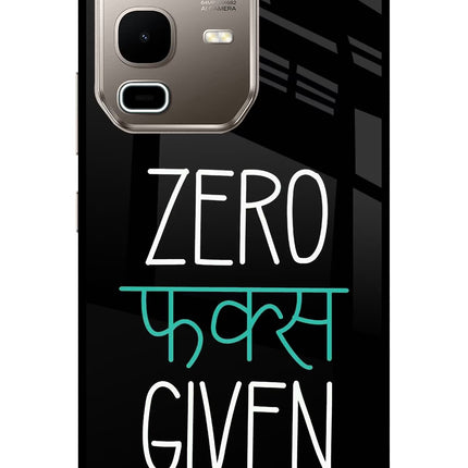 Zero Fucks Given Infinix Note 50s 5G Plus Metal Case Back Cover by Casekaro