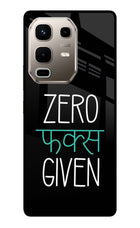Zero Fucks Given Infinix Note 50s 5G Plus Metal Case Back Cover by Casekaro