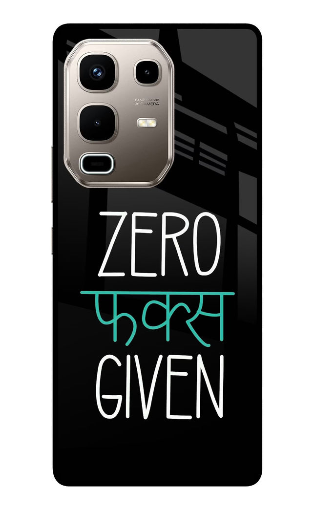Zero Fucks Given Infinix Note 50s 5G Plus Metal Case Back Cover by Casekaro