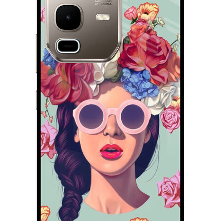 Pretty Girl Infinix Note 50s 5G Plus Metal Case Back Cover by Casekaro