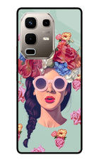 Pretty Girl Infinix Note 50s 5G Plus Metal Case Back Cover by Casekaro