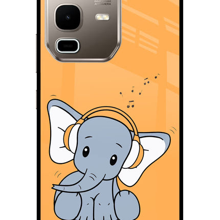 High On Music Infinix Note 50s 5G Plus Metal Case Back Cover by Casekaro