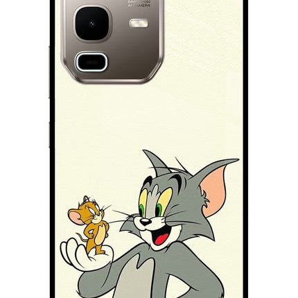Tom & Jerry Infinix Note 50s 5G Plus Metal Case Back Cover by Casekaro