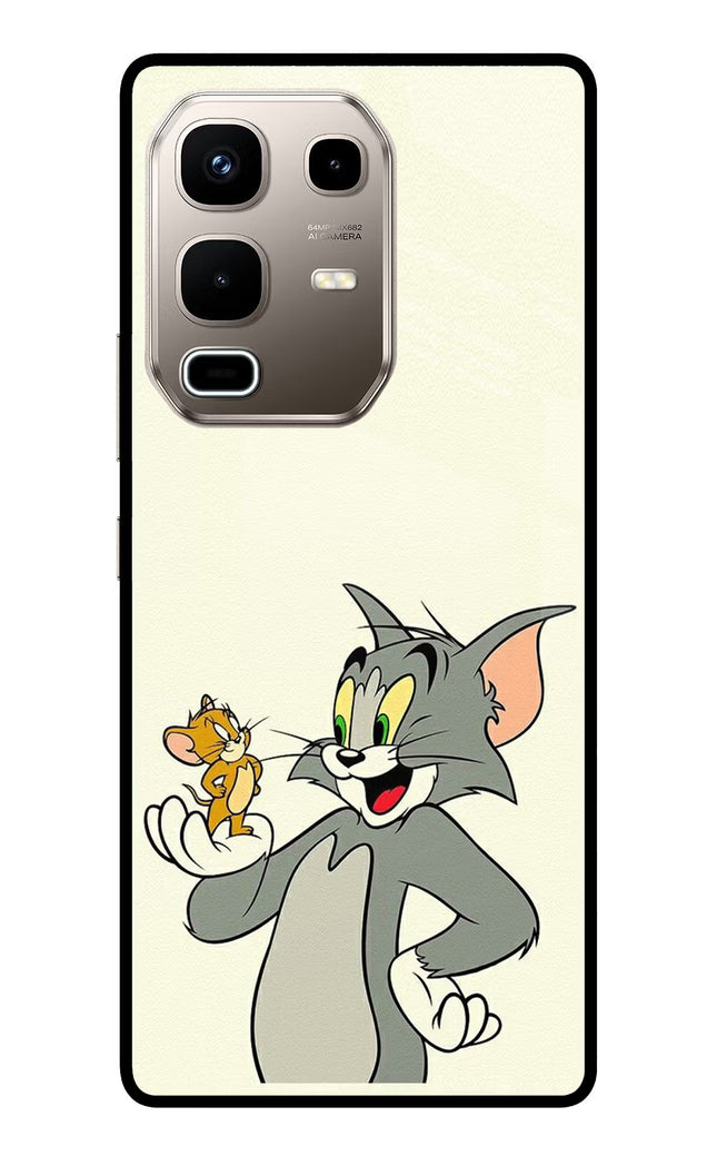 Tom & Jerry Infinix Note 50s 5G Plus Metal Case Back Cover by Casekaro