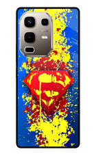 Superman logo Infinix Note 50s 5G Plus Metal Case Back Cover by Casekaro