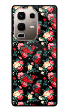 Rose Pattern Infinix Note 50s 5G Plus Metal Case Back Cover by Casekaro