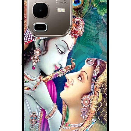 Lord Radha Krishna Infinix Note 50s 5G Plus Metal Case Back Cover by Casekaro