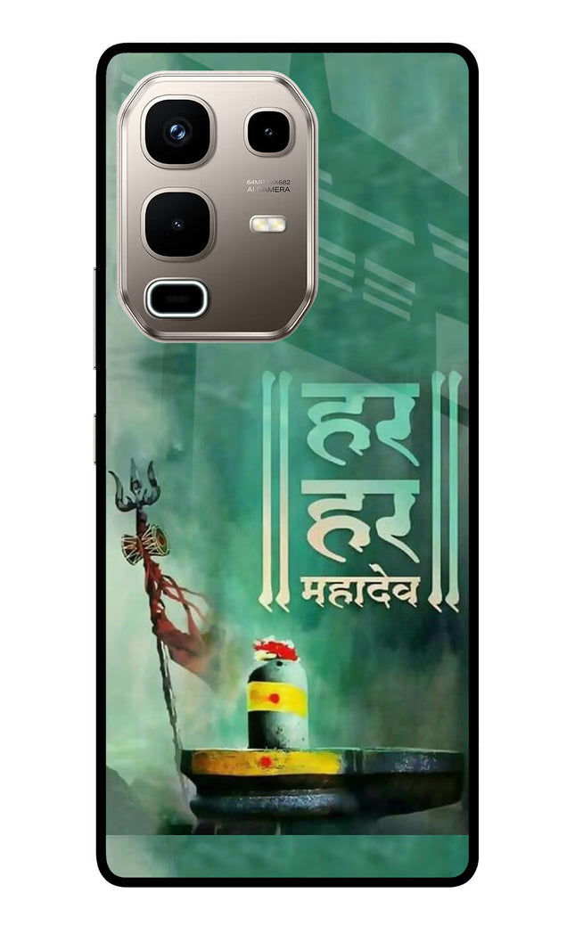 Har Har Mahadev Shivling Infinix Note 50s 5G Plus Metal Case Back Cover by Casekaro