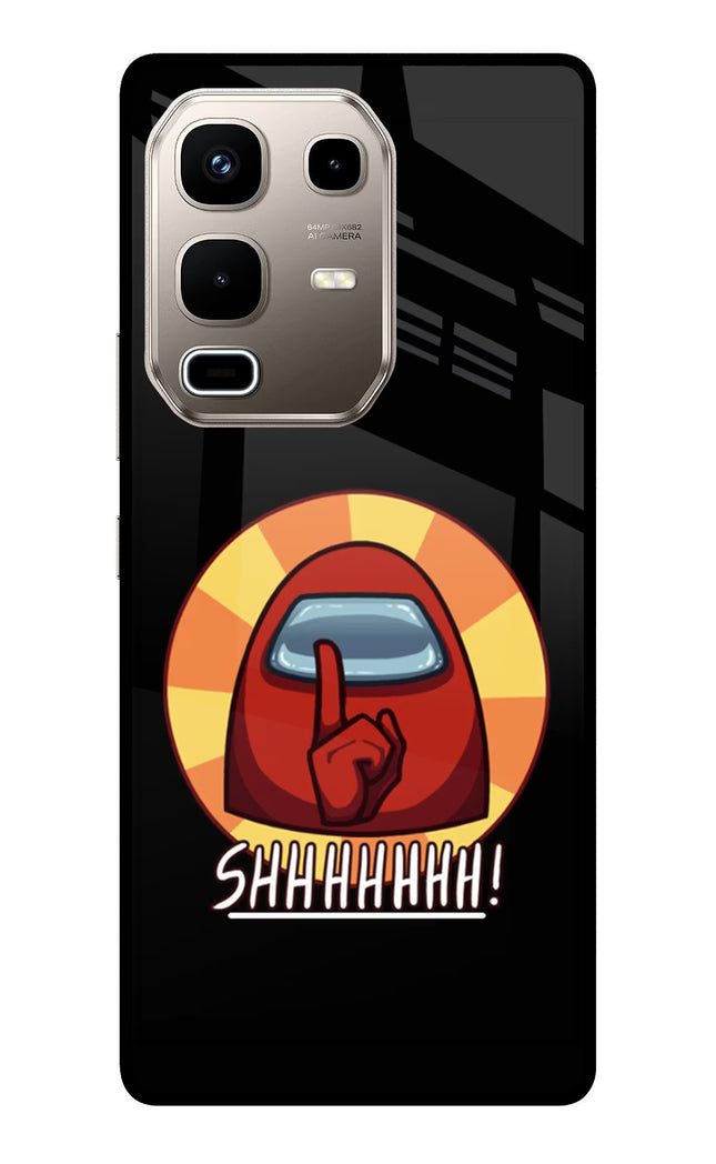 Among Us Shhh! Infinix Note 50s 5G Plus Metal Case Back Cover by Casekaro