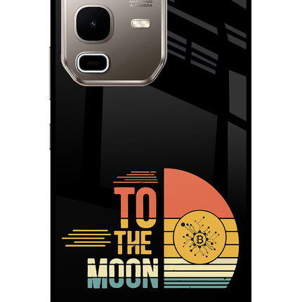 To the Moon Infinix Note 50s 5G Plus Metal Case Back Cover by Casekaro