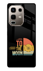 To the Moon Infinix Note 50s 5G Plus Metal Case Back Cover by Casekaro