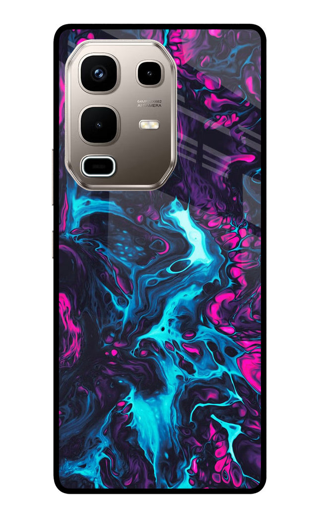 Abstract Infinix Note 50s 5G Plus Metal Case Back Cover by Casekaro