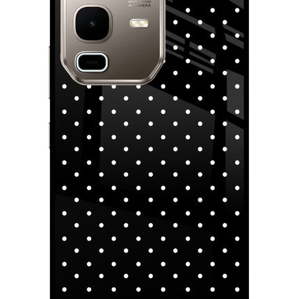 White Dots Infinix Note 50s 5G Plus Metal Case Back Cover by Casekaro