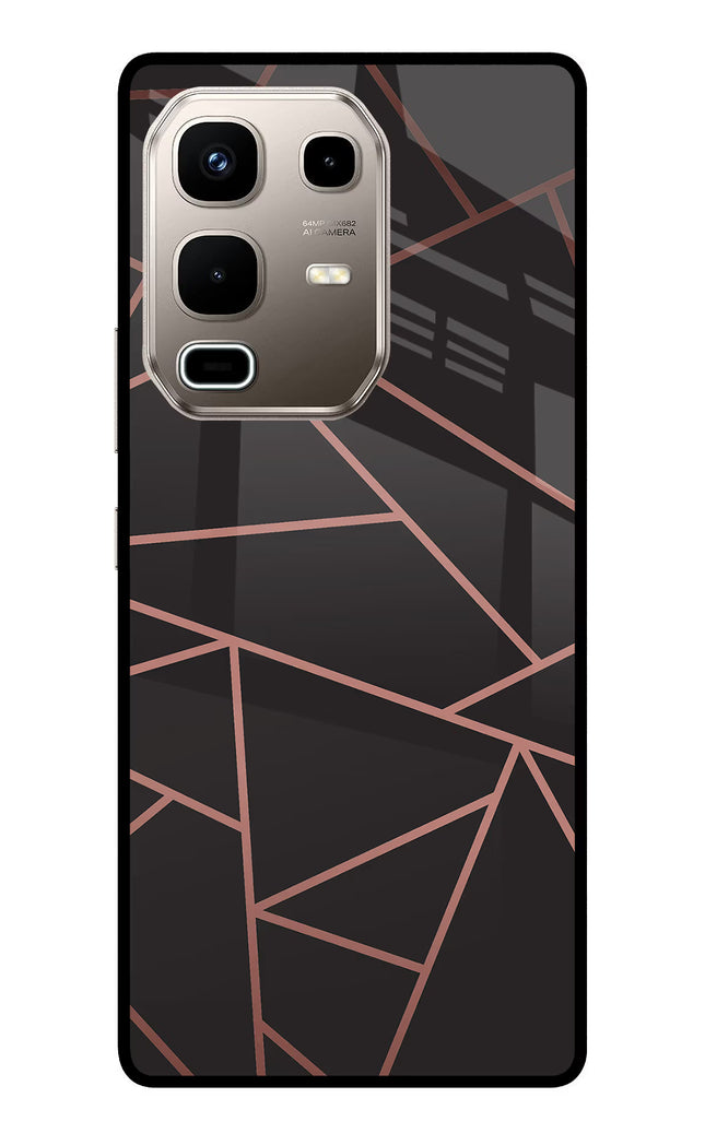 Geometric Pattern Infinix Note 50s 5G Plus Metal Case Back Cover by Casekaro