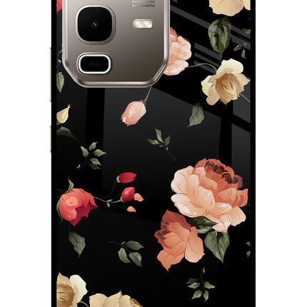 Flowers Infinix Note 50s 5G Plus Metal Case Back Cover by Casekaro