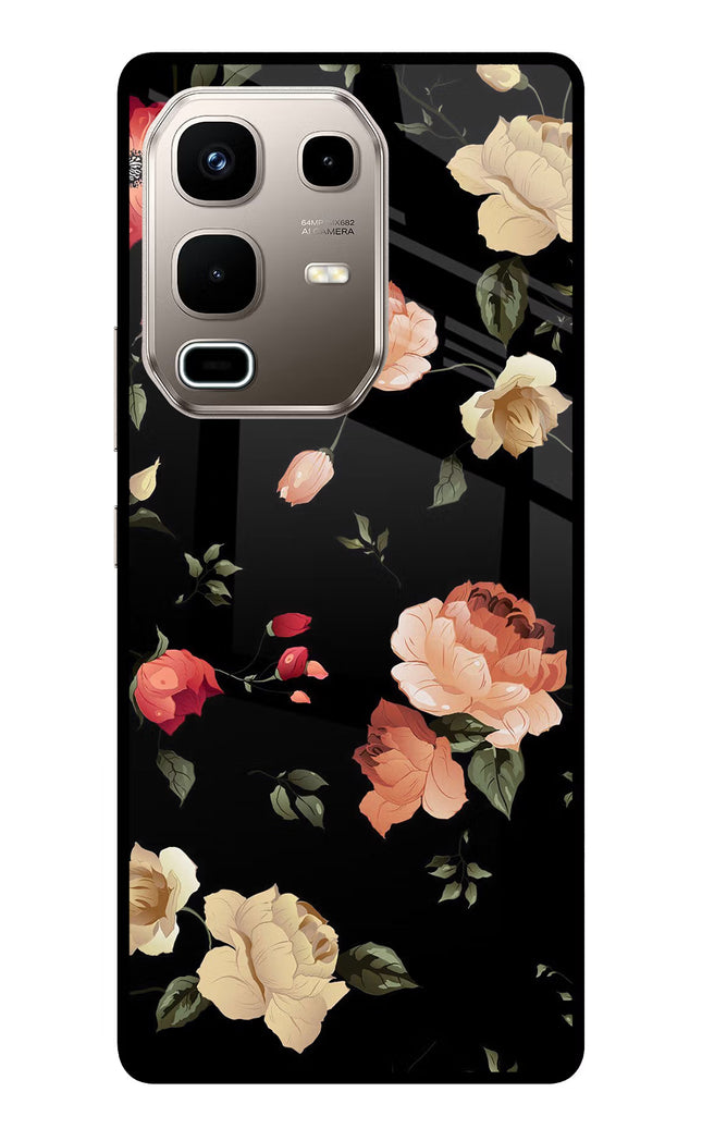 Flowers Infinix Note 50s 5G Plus Metal Case Back Cover by Casekaro