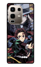 Demon Slayer Infinix Note 50s 5G Plus Metal Case Back Cover by Casekaro
