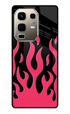 Fire Flames Infinix Note 50s 5G Plus Metal Case Back Cover by Casekaro