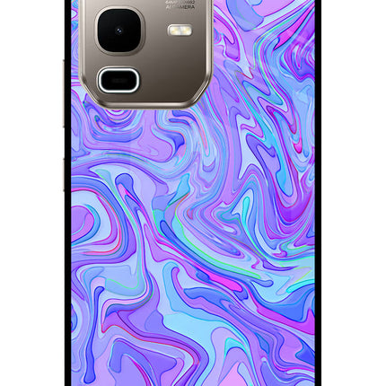 Glitter Infinix Note 50s 5G Plus Metal Case Back Cover by Casekaro