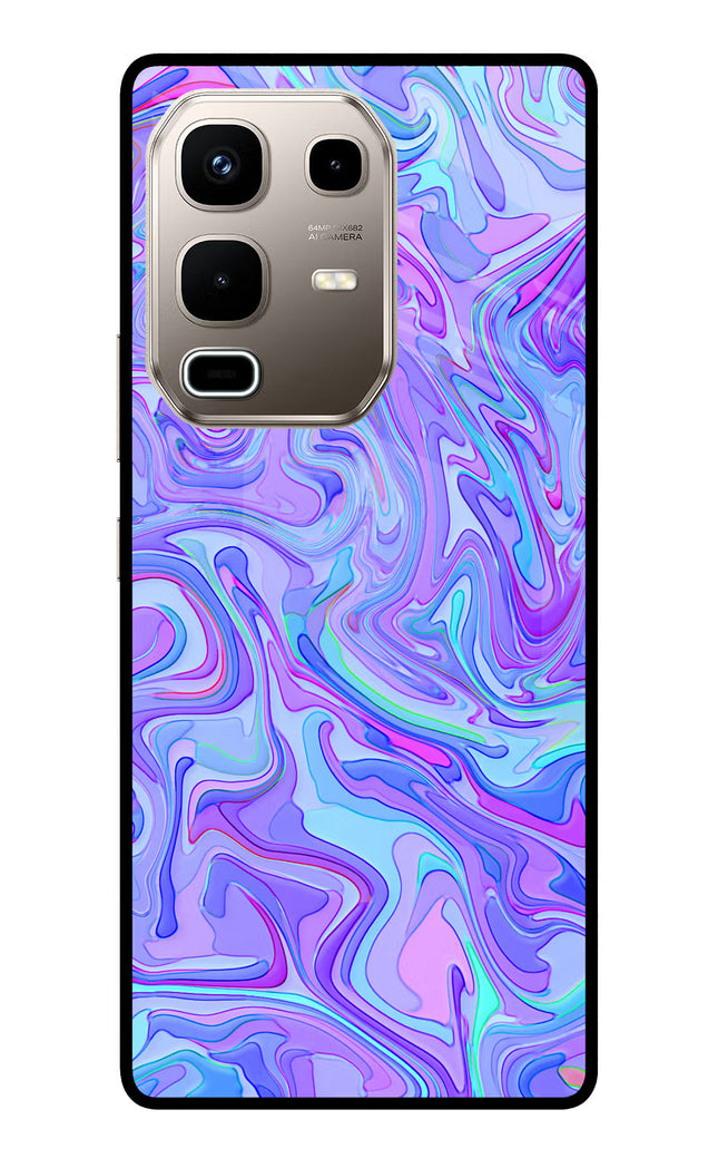 Glitter Infinix Note 50s 5G Plus Metal Case Back Cover by Casekaro