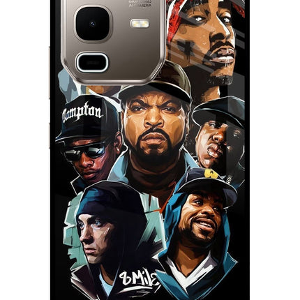 Rappers Infinix Note 50s 5G Plus Metal Case Back Cover by Casekaro