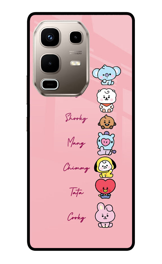 BTS names Infinix Note 50s 5G Plus Metal Case Back Cover by Casekaro