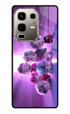 BTS Chibi Infinix Note 50s 5G Plus Metal Case Back Cover by Casekaro
