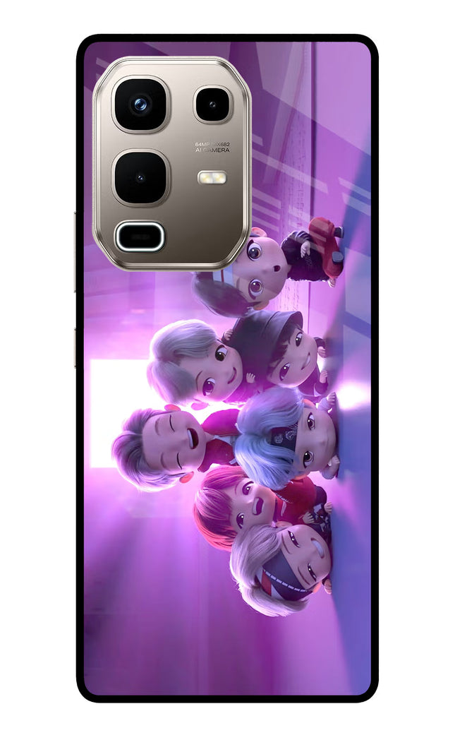 BTS Chibi Infinix Note 50s 5G Plus Metal Case Back Cover by Casekaro