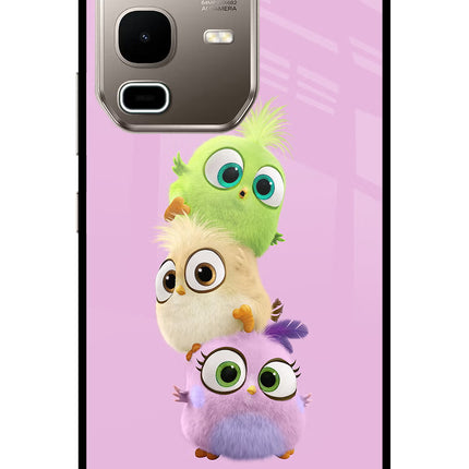 Cute Little Birds Infinix Note 50s 5G Plus Metal Case Back Cover by Casekaro