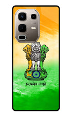 Satyamev Jayate Flag Infinix Note 50s 5G Plus Metal Case Back Cover by Casekaro