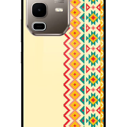 Ethnic Seamless Infinix Note 50s 5G Plus Metal Case Back Cover by Casekaro