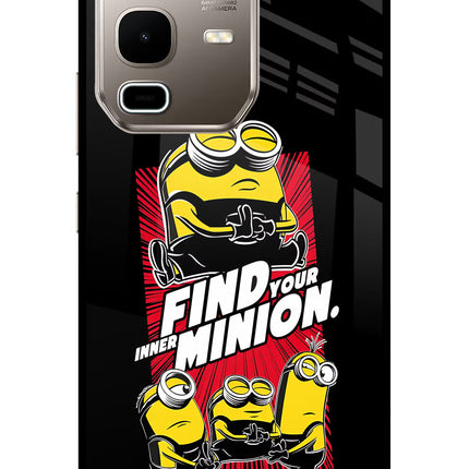 Find your inner Minion Infinix Note 50s 5G Plus Metal Case Back Cover by Casekaro