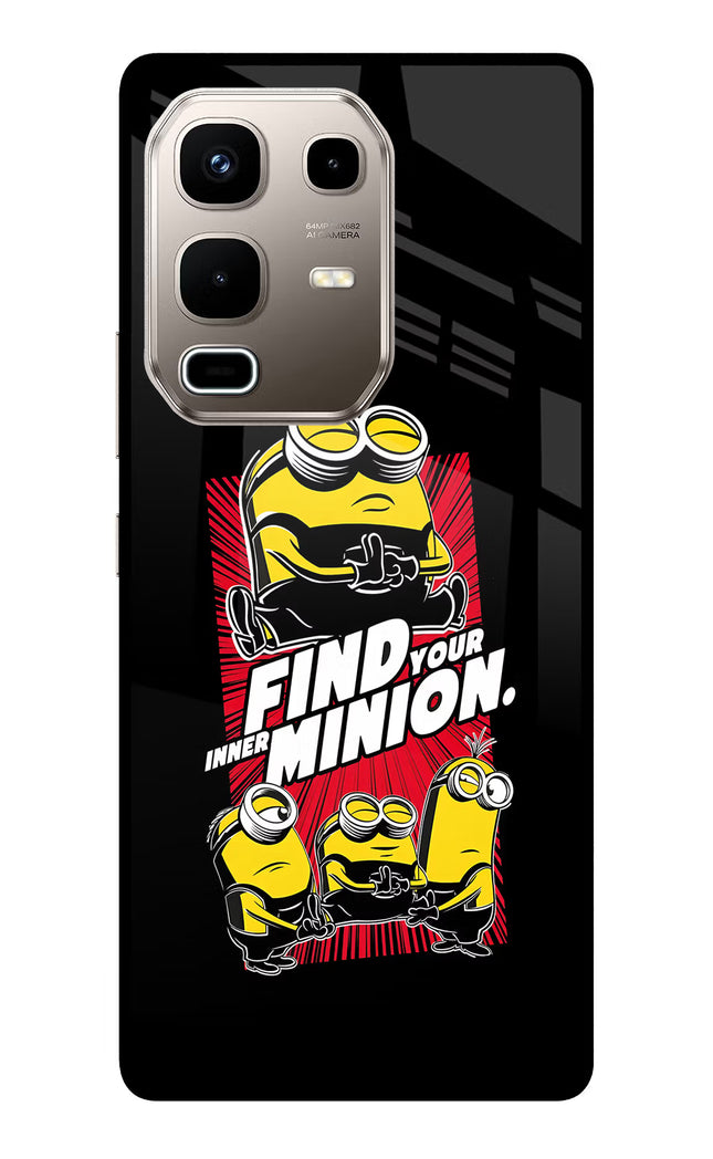 Find your inner Minion Infinix Note 50s 5G Plus Metal Case Back Cover by Casekaro