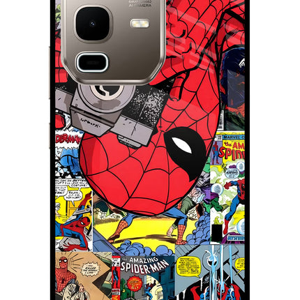 Spider Man Infinix Note 50s 5G Plus Metal Case Back Cover by Casekaro