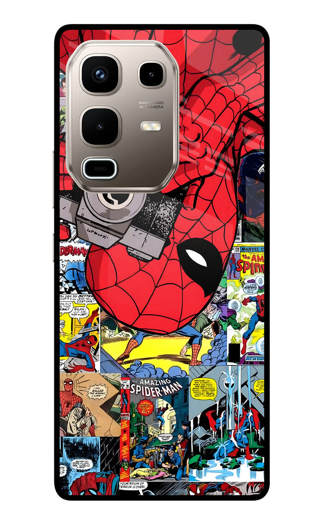 Spider Man Infinix Note 50s 5G Plus Metal Case Back Cover by Casekaro