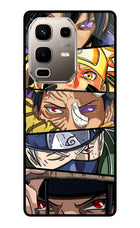 Naruto Character Infinix Note 50s 5G Plus Metal Case Back Cover by Casekaro