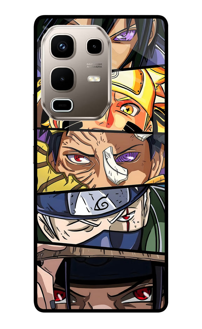 Naruto Character Infinix Note 50s 5G Plus Metal Case Back Cover by Casekaro
