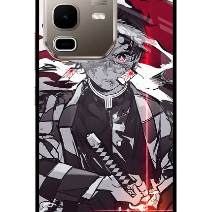 Demon Slayer Infinix Note 50s 5G Plus Metal Case Back Cover by Casekaro