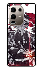 Demon Slayer Infinix Note 50s 5G Plus Metal Case Back Cover by Casekaro