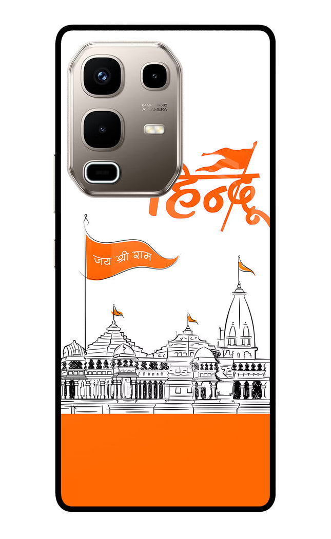Jai Shree Ram Hindu Infinix Note 50s 5G Plus Metal Case Back Cover by Casekaro