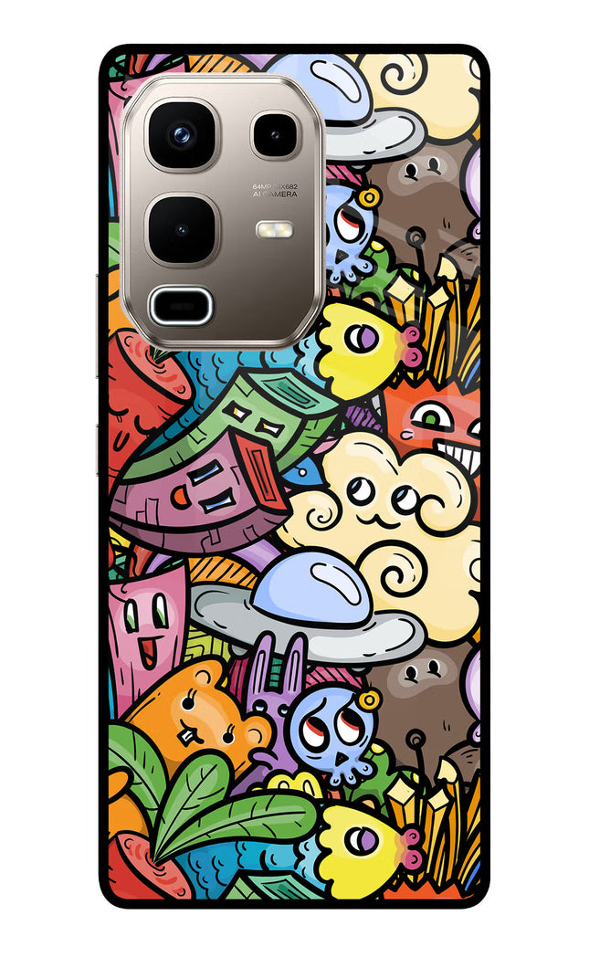 Veggie Doodle Infinix Note 50s 5G Plus Metal Case Back Cover by Casekaro