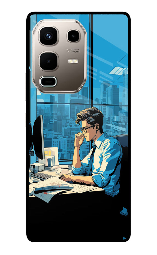 Focused Hustler (AI Generated) Infinix Note 50s 5G Plus Metal Case Back Cover by Casekaro