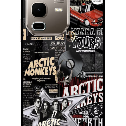 Arctic Monkeys Infinix Note 50s 5G Plus Metal Case Back Cover by Casekaro