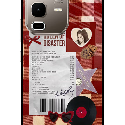 Queen of Disaster Infinix Note 50s 5G Plus Metal Case Back Cover by Casekaro